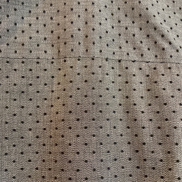 Egara navy dotted Long Sleeve Non Iron Slim Fit Shirt Size Medium EUC - Picture 9 of 14